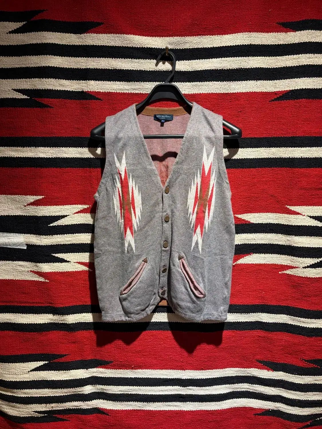 【36】CHIMAYOネイティブアメリカンベスト〔23000円→20000円〕 36】CHIMAYOネイティブアメリカンベスト〔23000円→20000円〕 36