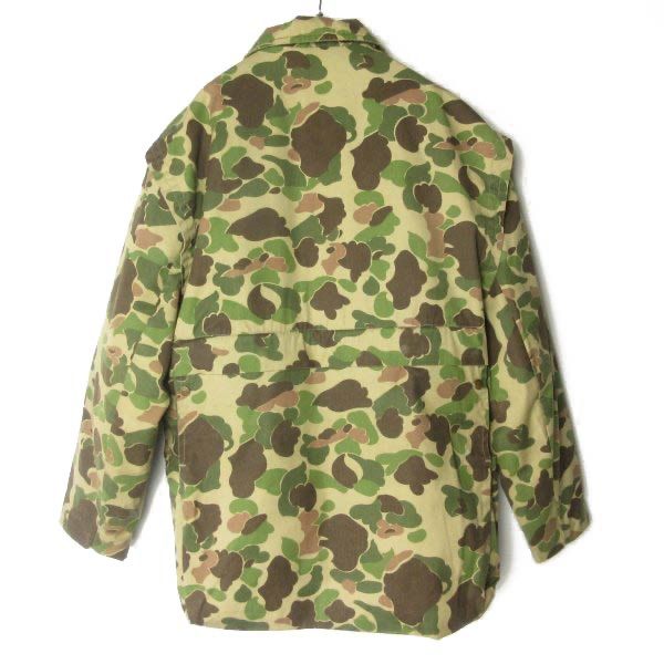 70s USA製 黒タグ エディーバウアー ダックハンター カモ 迷彩 ダウン