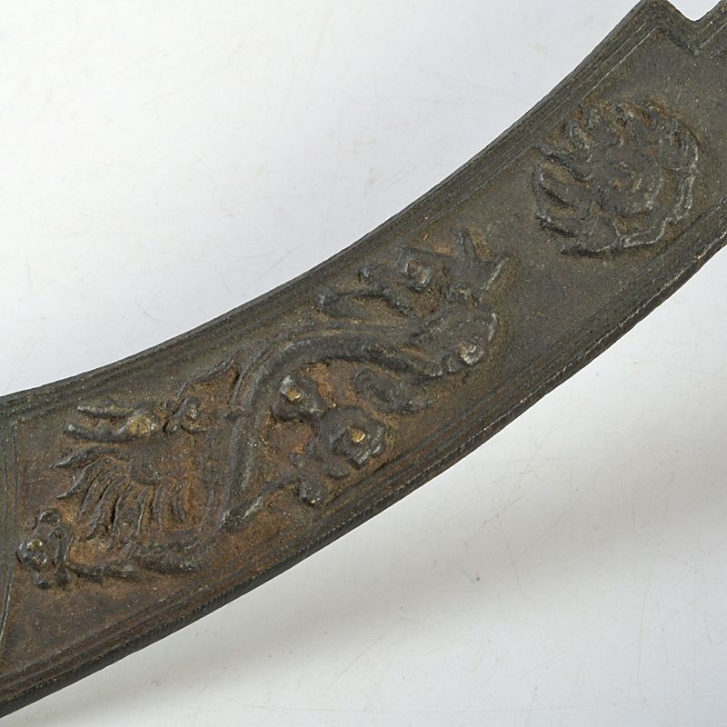 中国 古銅鍍金 漢詩刻 神獣彫など ペーパーナイフ 短剣 5点 C S398