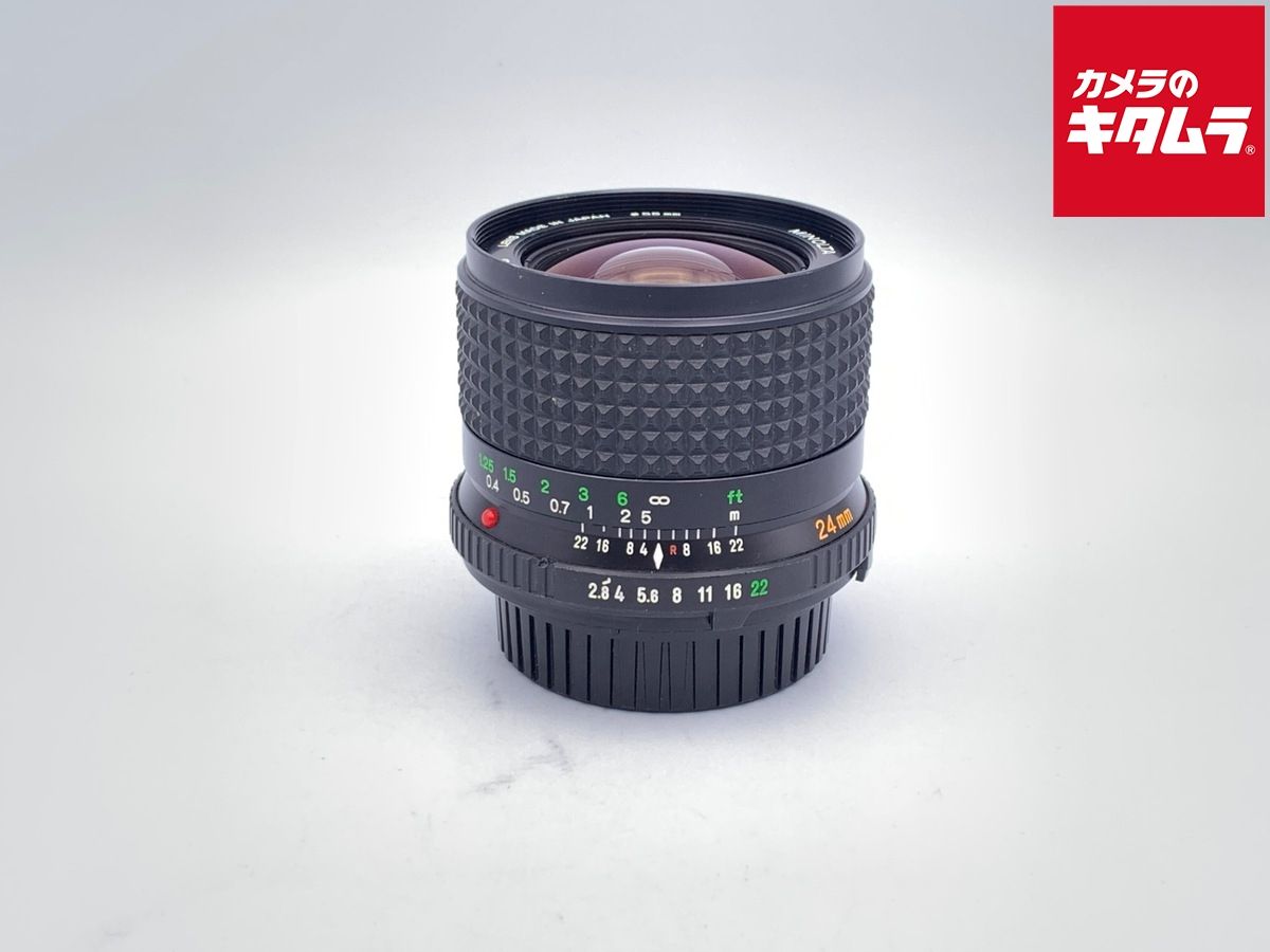 難あり品】 ミノルタ MD 24mm F2.8 購入 2025年最新】minolta 24mm f2.8