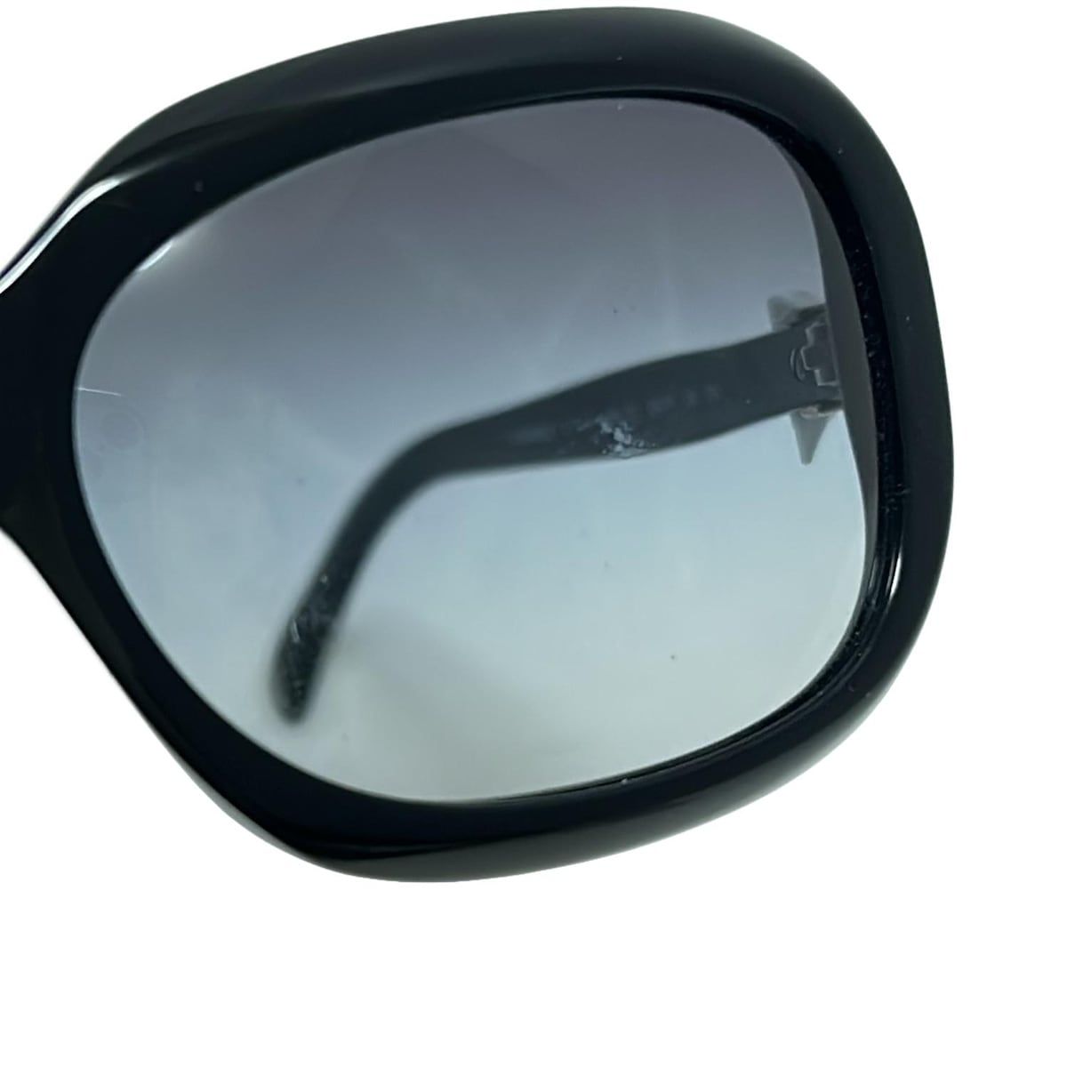 CHANEL(シャネル) サングラス - 5170-A 黒×白×シルバー リボン