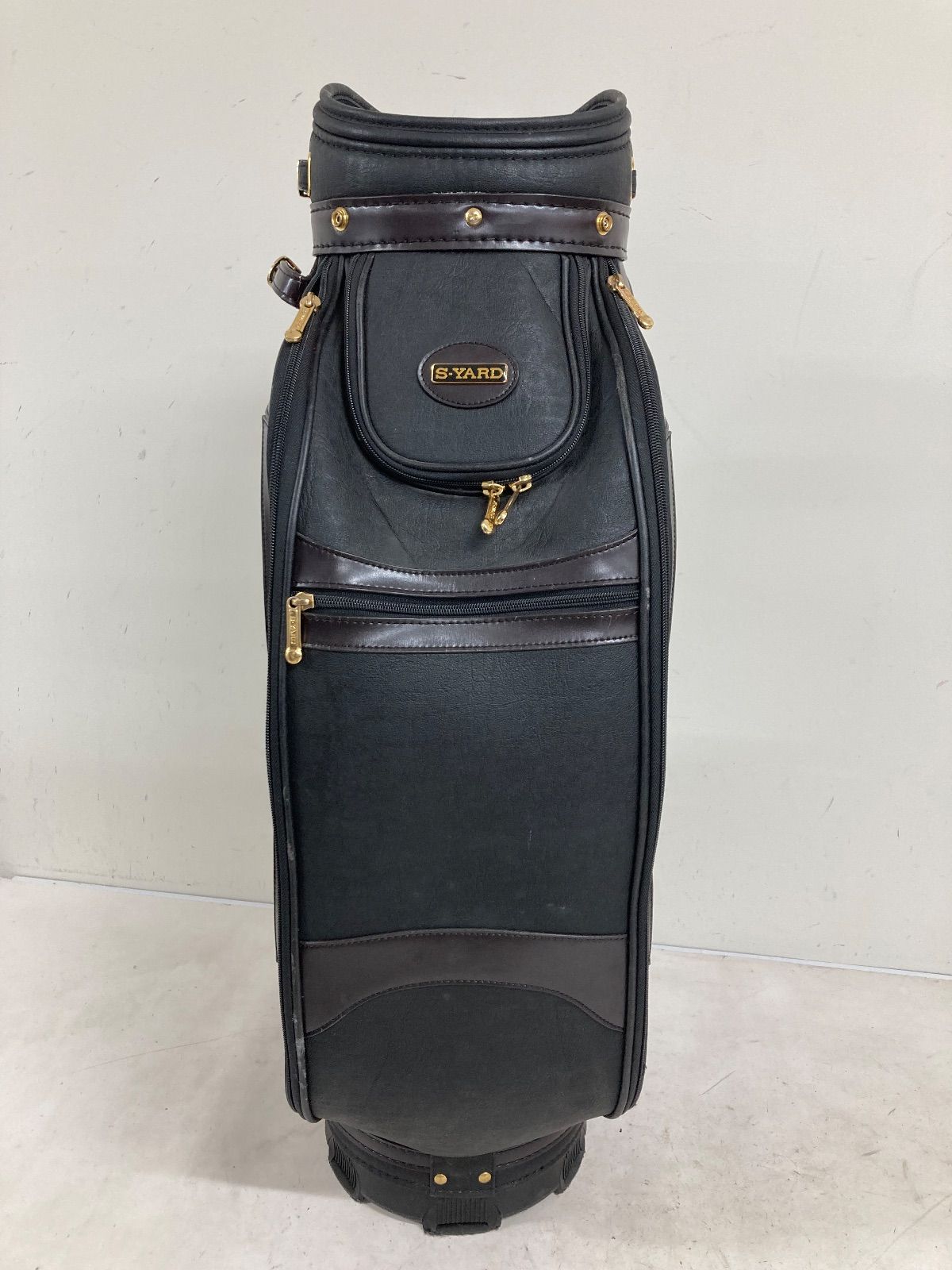 S-YARD 　エスヤード　合皮 ゴルフバッグ キャディバッグ 送料無料☆S-YARD エスヤード☆キャディバッグ キャディバック ゴルフ