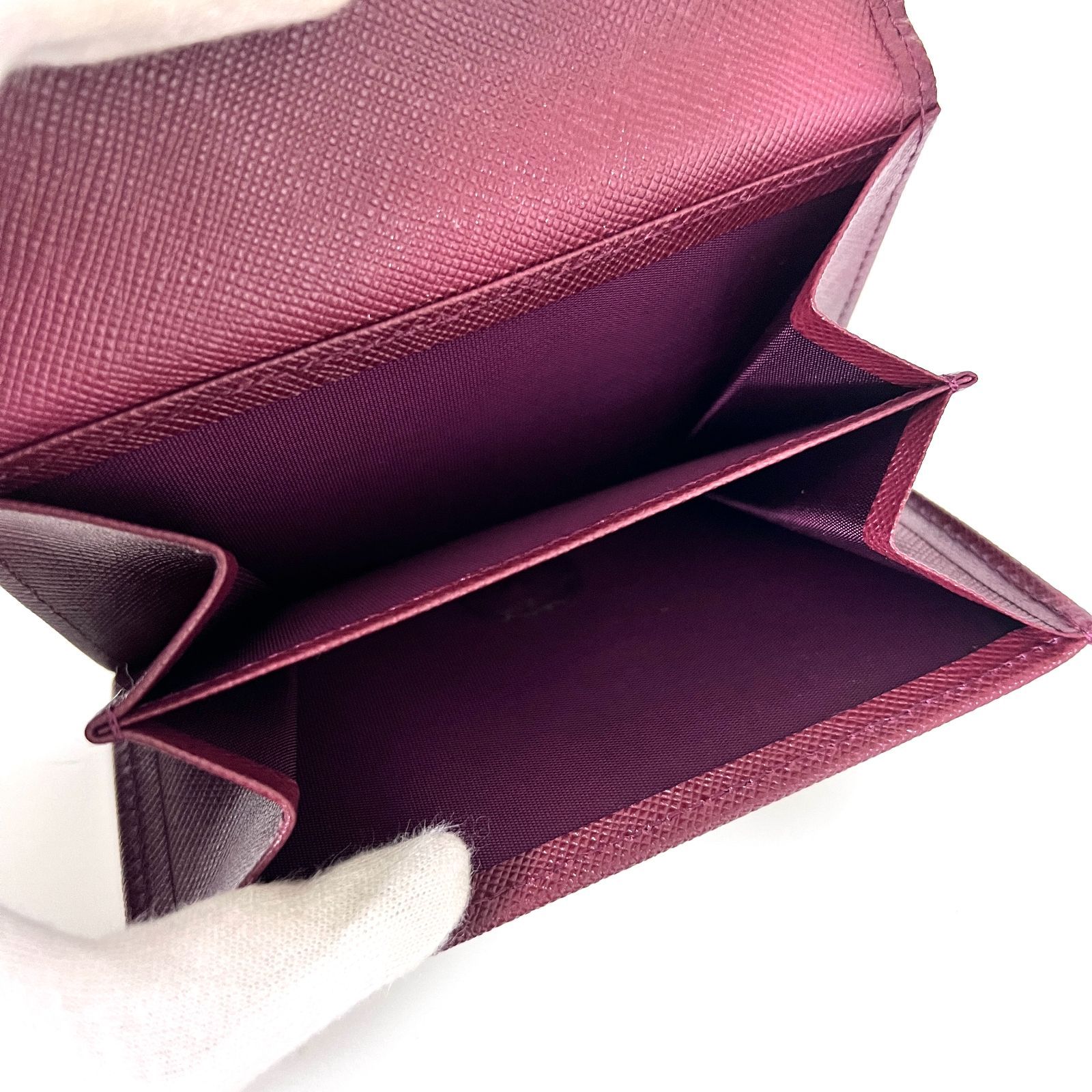 SD3929 新品同様！ BURBERRY バーバリー 三つ折り財布 コンパクト