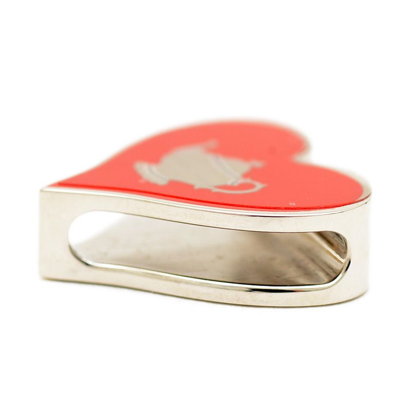 【エルメス】ツイリーリング　ティータイム エルメス ティータイム ツイリーリング メタル レッド - メルカリ