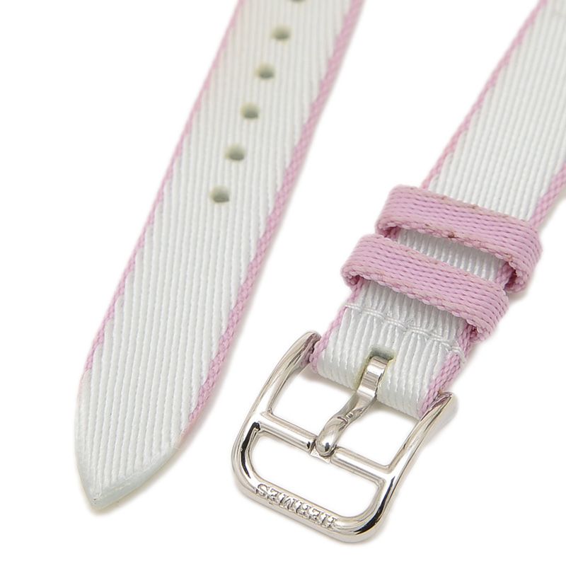 エルメス シンプルトゥール アップルウォッチ用ベルト ナイロンクロス グリプラチ