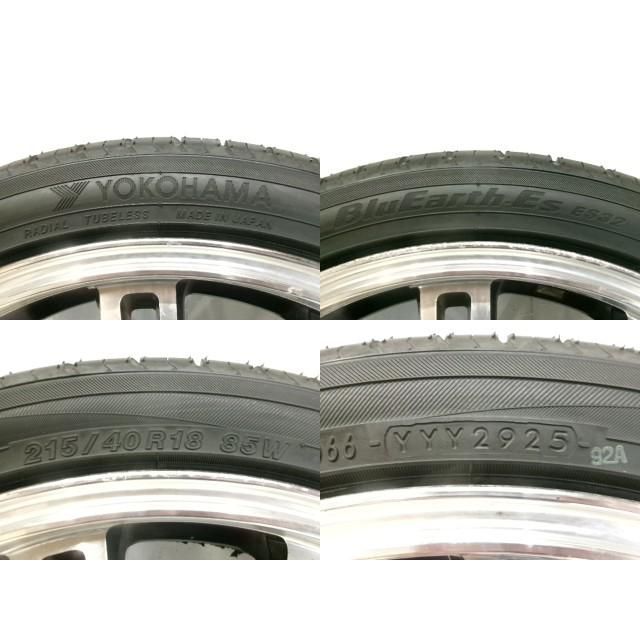 23年 ノア DBA ZRR 70 G 社外アルミホイール4本 ewds スポーツ 18インチ 7 J 5穴 PCD 114 3 215 40 R 18 204811 4774