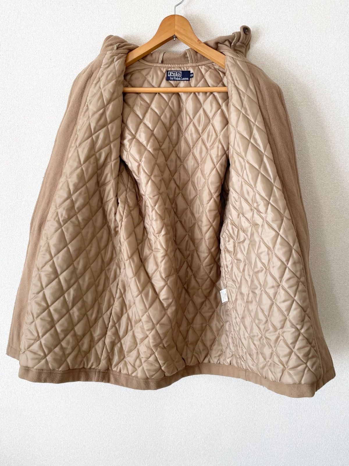 POLO ラルフローレン ダッフルコート キャメル キッズ 150 - メルカリ