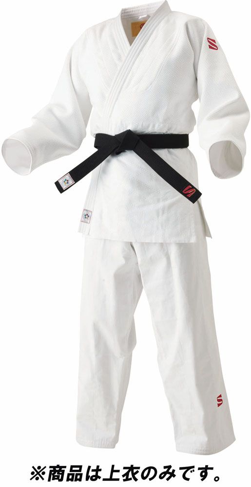 クサクラ 男女兼用 柔道衣 上衣のみ IJF 全日本柔道連盟認定柔道衣 新規格 レギュラーサイズ 4.5 JOEXC 45 シロ