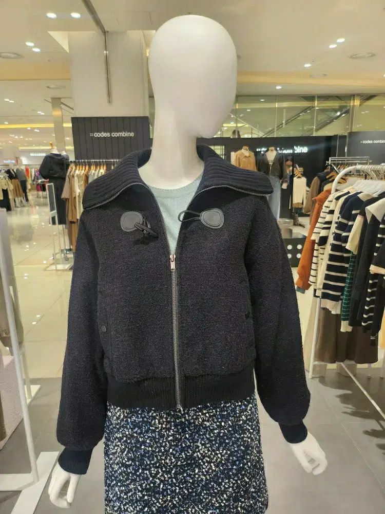 OLIVE des OLIVE オリーブ デ オリーブ トグルボタン ジップアップ