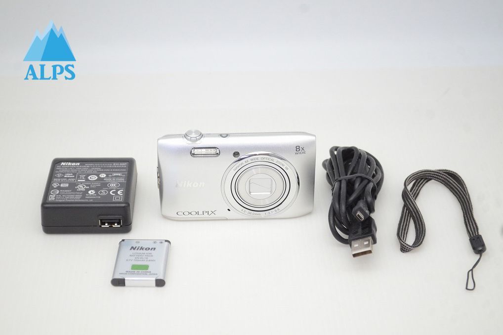 美品 Nikon ニコン COOLPIX S3600 コンパクトデジタルカメラ