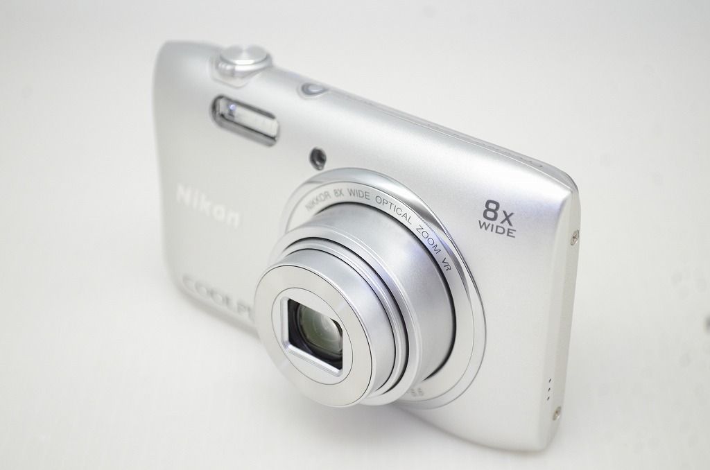 【正常動作美品】Nikon coolpix S3600 デジカメ シルバー 美品 Nikon ニコン COOLPIX S3600 コンパクトデジタルカメラ