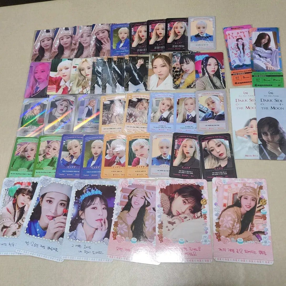 MAMAMOO ムンビョル LP トレカ 通常 Bizent特典セット BIZENT特典