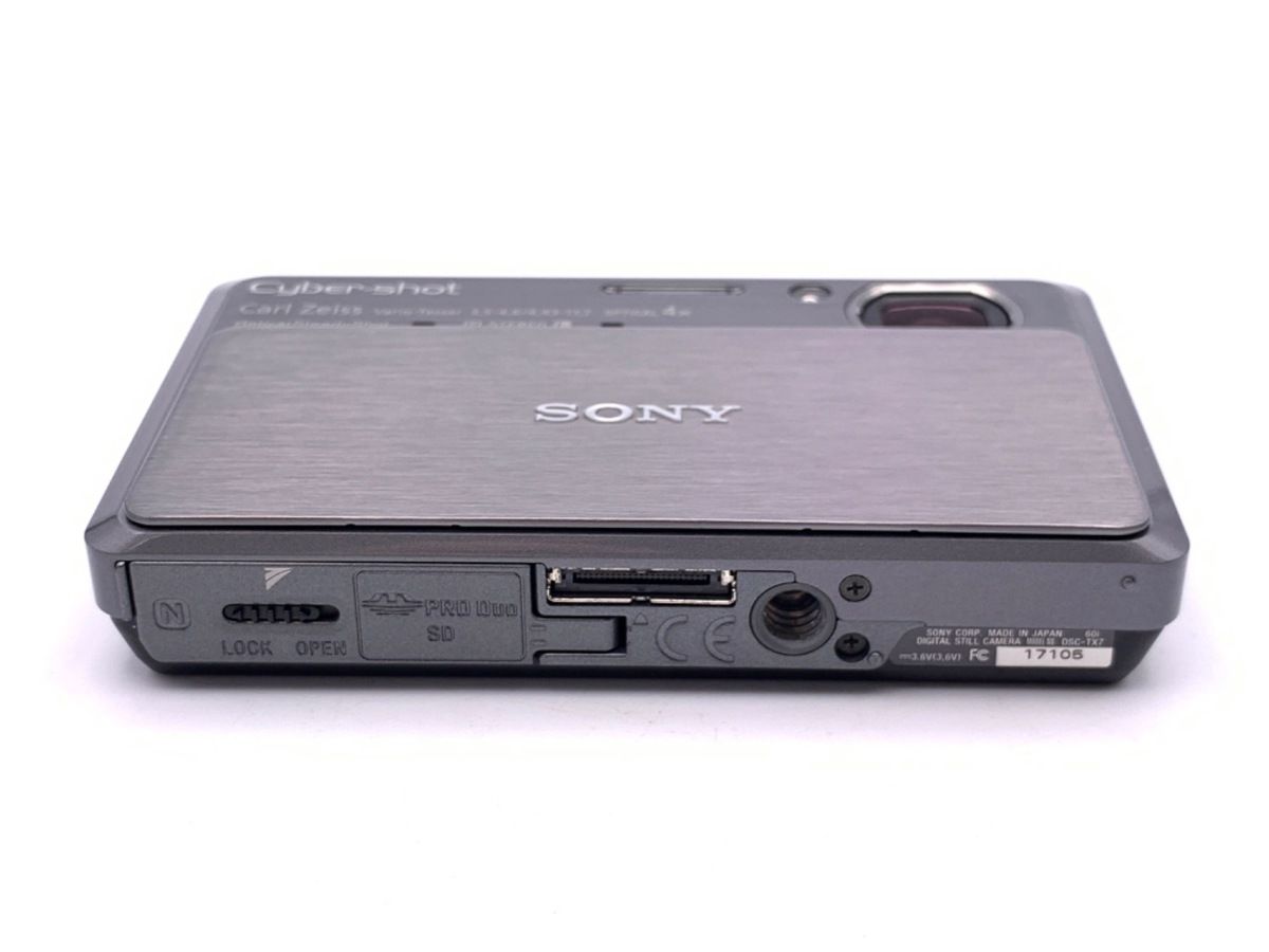 難あり品】 ソニー Cyber-shot DSC-TX7 高品質 S シルバー 中古：C
