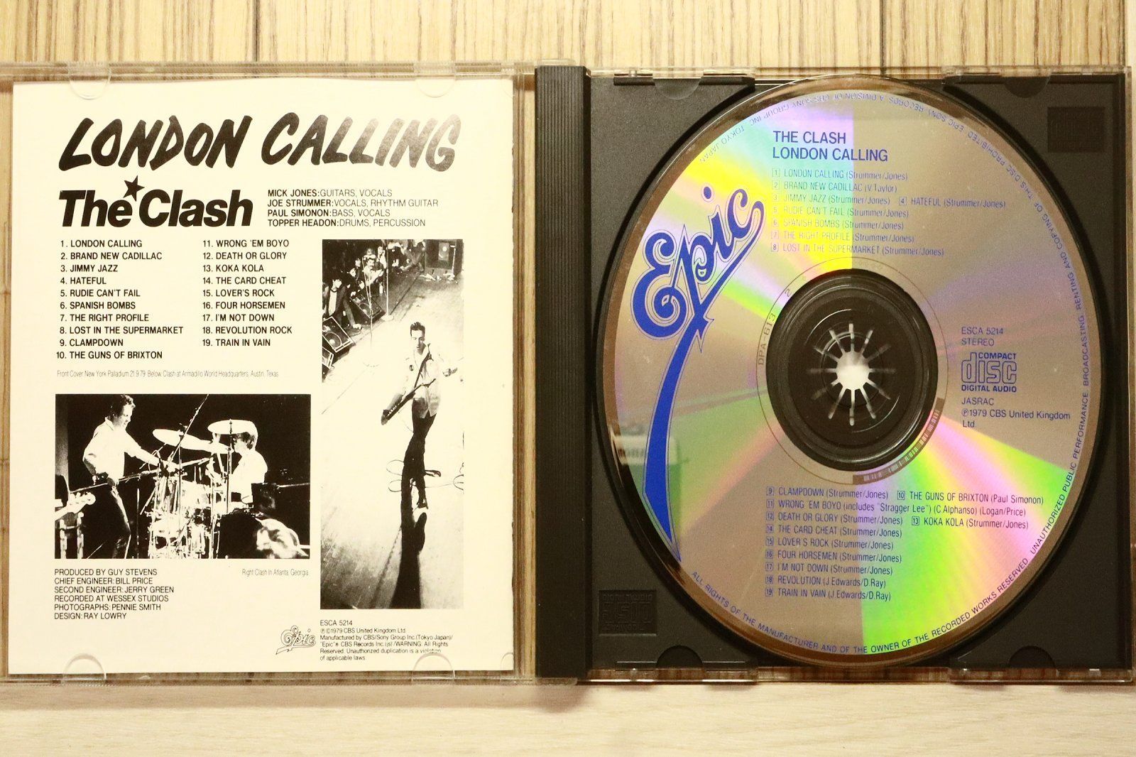 国内盤CD☆ザ・クラッシュ/The Clash□ ロンドン・コーリング