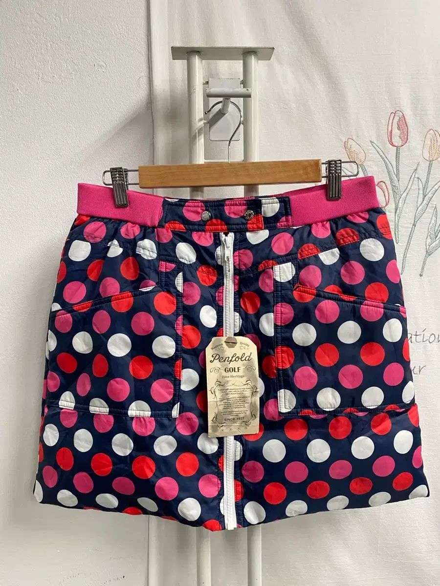 ペンポールド ゴルフ ドット 防寒 ゴルフ ダウンパンツ/ピンク