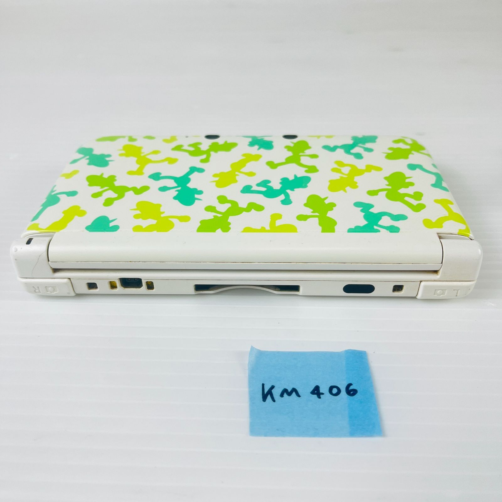 KM 406 ニンテンドー 3 DSLL 本体 ルイージ30周年記念モデル ルイージ30周年パック同梱品 THE YEAR OF LUIGI 30 th タッチペン ACケーブルセット Nintendo 任天堂 協力プレイアプリ 本体(3DS LL) 