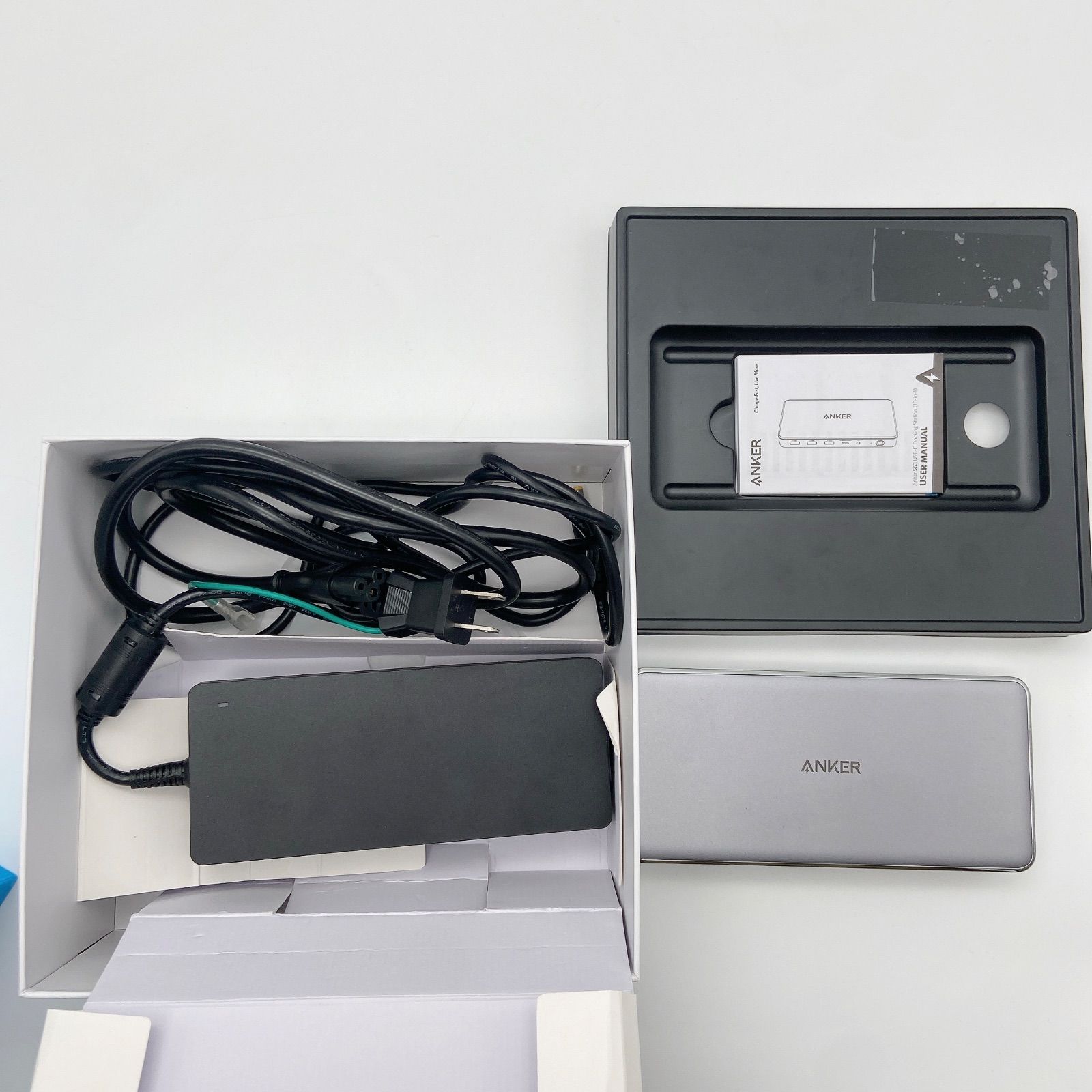 確認用 Anker Anker 563 USB-C ドッキングステーション10-in-1 563 USB-C