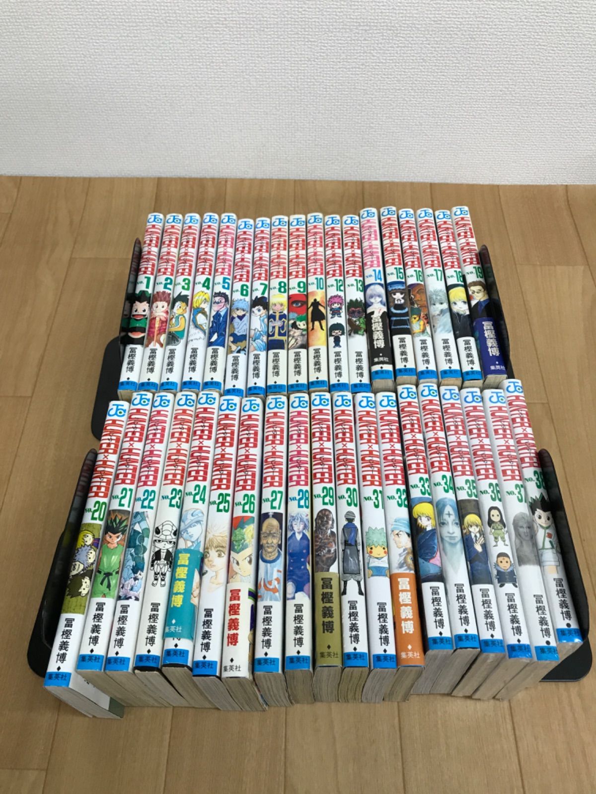 ☆④【未開封4冊】ハンターハンター HUNTER×HUNTER 1~38巻 コミック