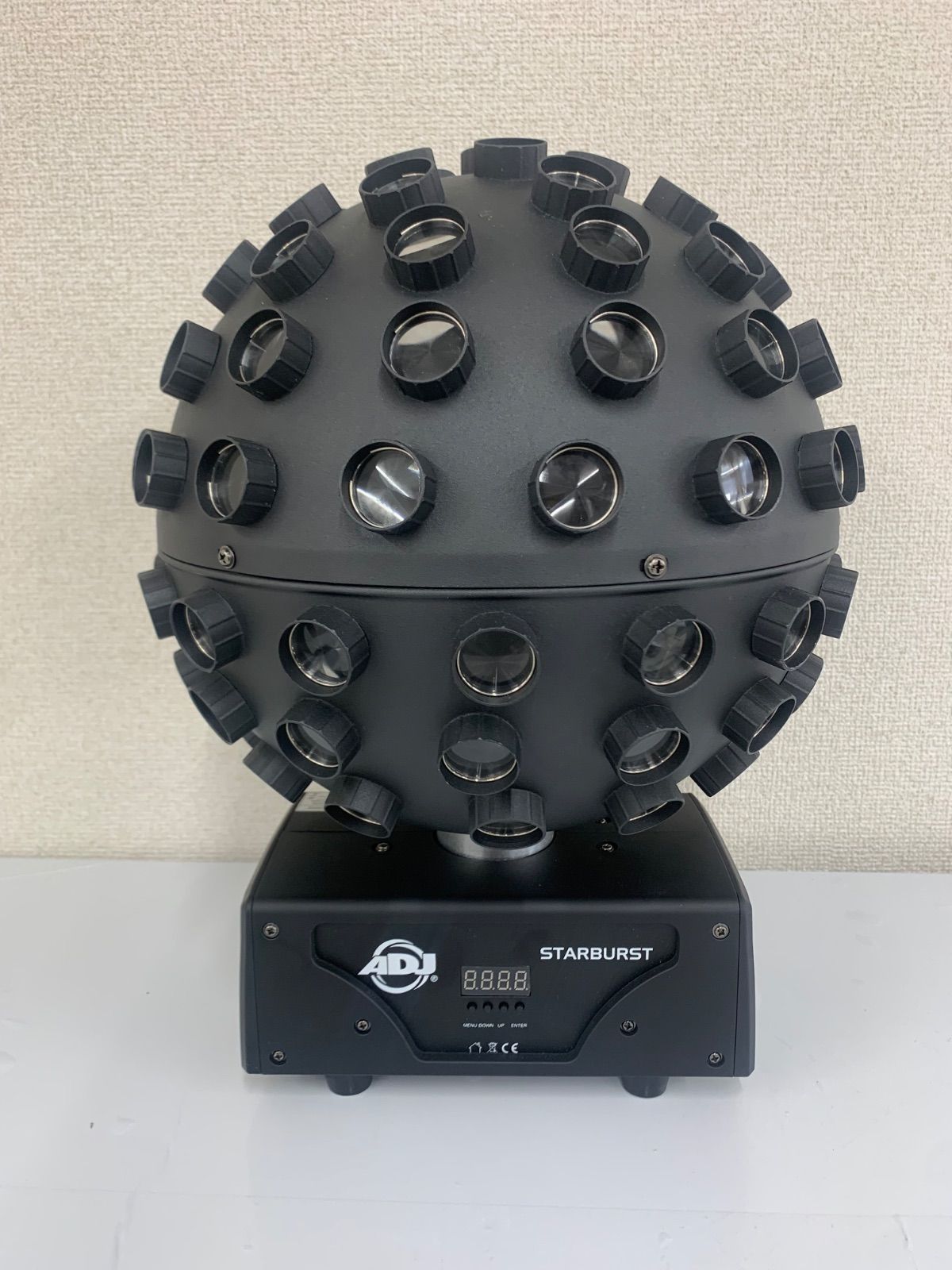 DJ アメリカンディージェイ センターピース 照明 15 W HEX 赤 緑 青 白 アンバー 紫 LEDを搭載コード その他 2