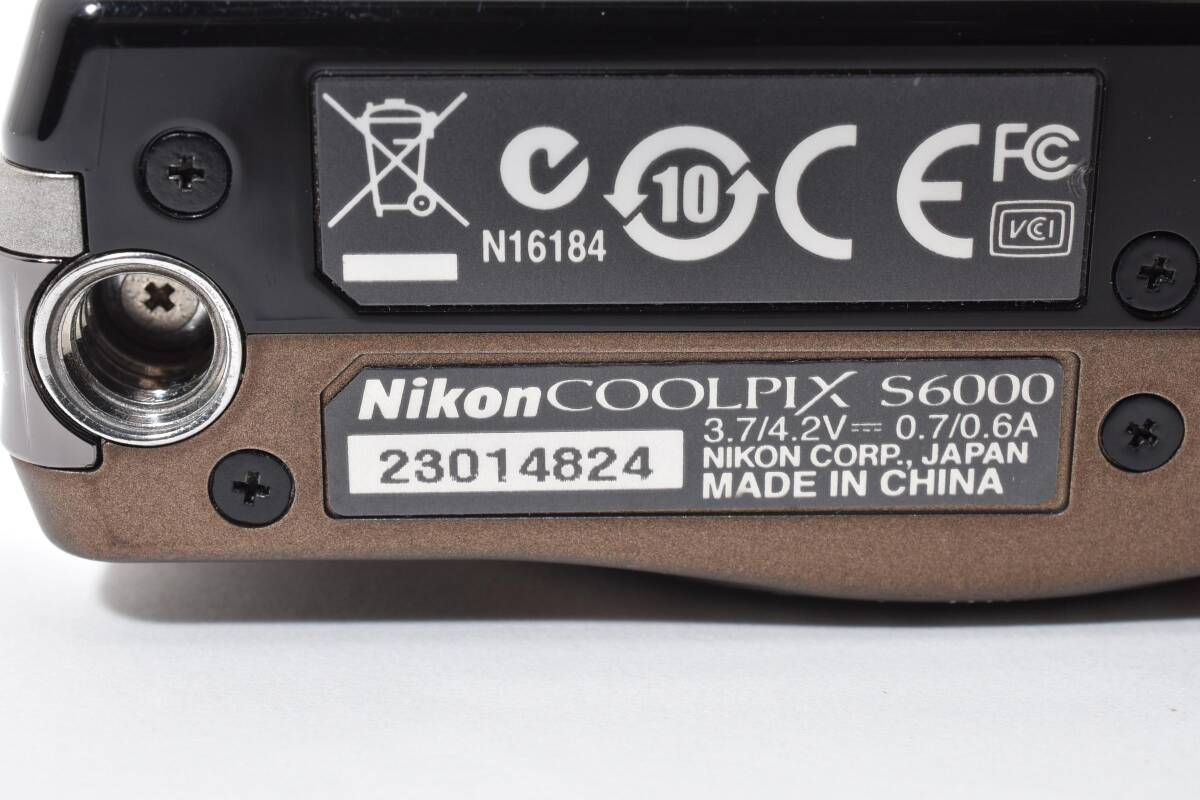 ☆良品☆ニコン Nikon COOLPIX S6000☆ W1140＃3712 - メルカリ