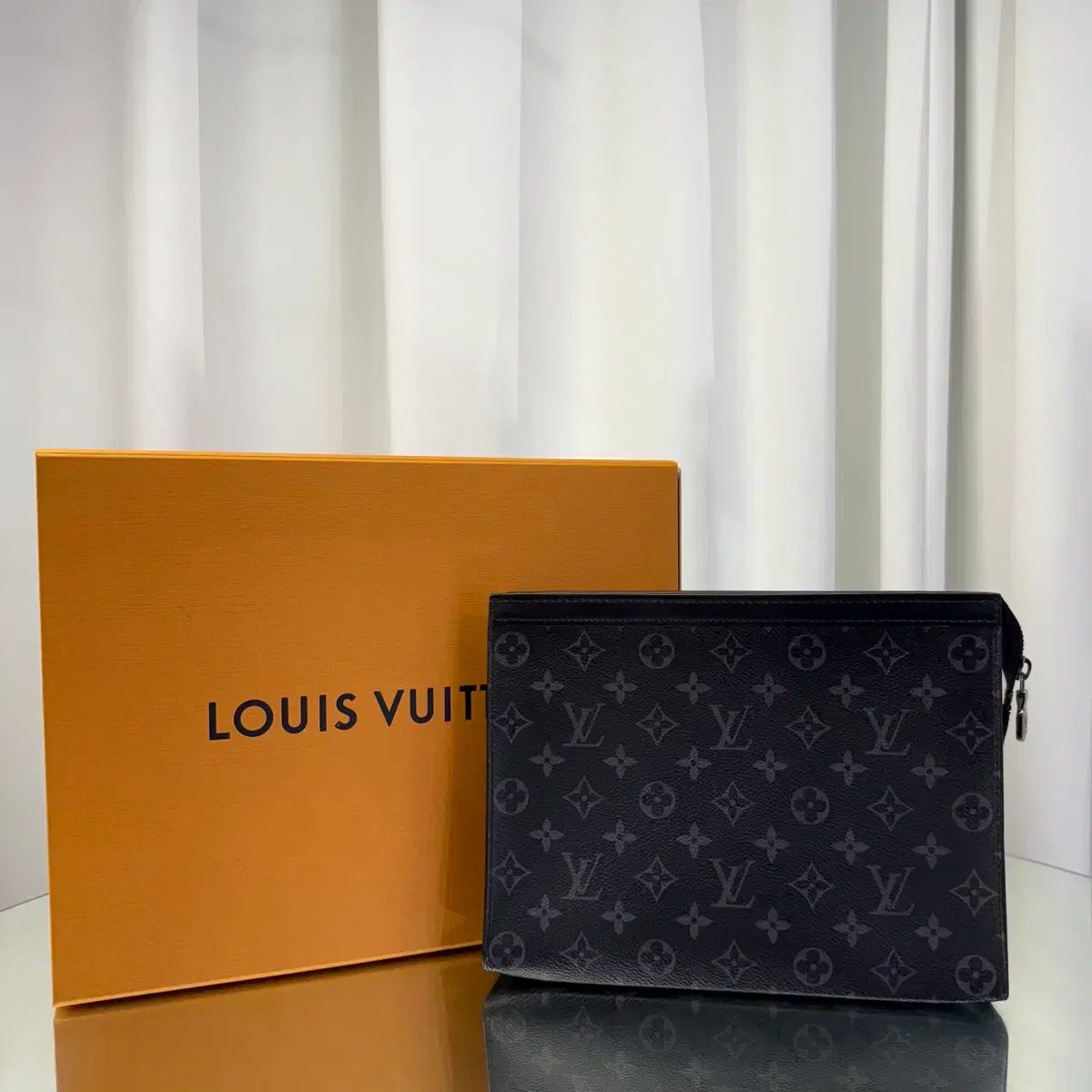 インナーバッグ Louis Vuitton ルイヴィトン エクリプス モノグラム ボヤージュ ポーチ クラッチバッグ