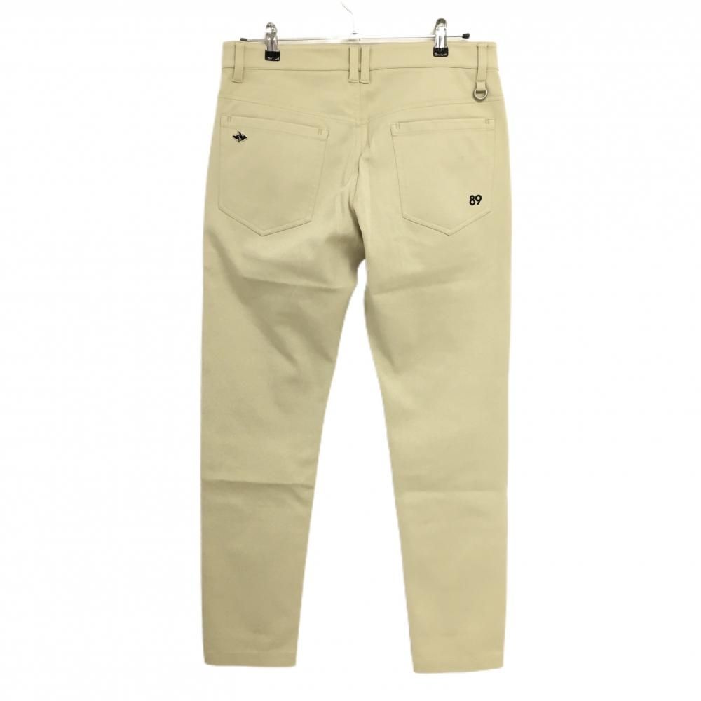 PEARLY GATES！サイズ L／5 パーリーゲイツ パンツ ベージュ ロゴ刺しゅう メンズ 5(L) ゴルフ