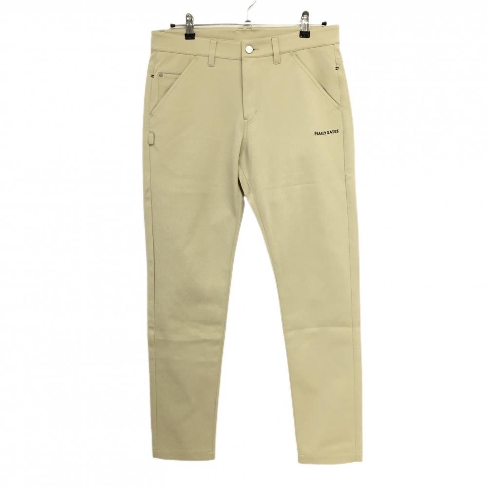 パーリーゲイツ パンツ ベージュ ロゴ刺しゅう メンズ 5(L) ゴルフ