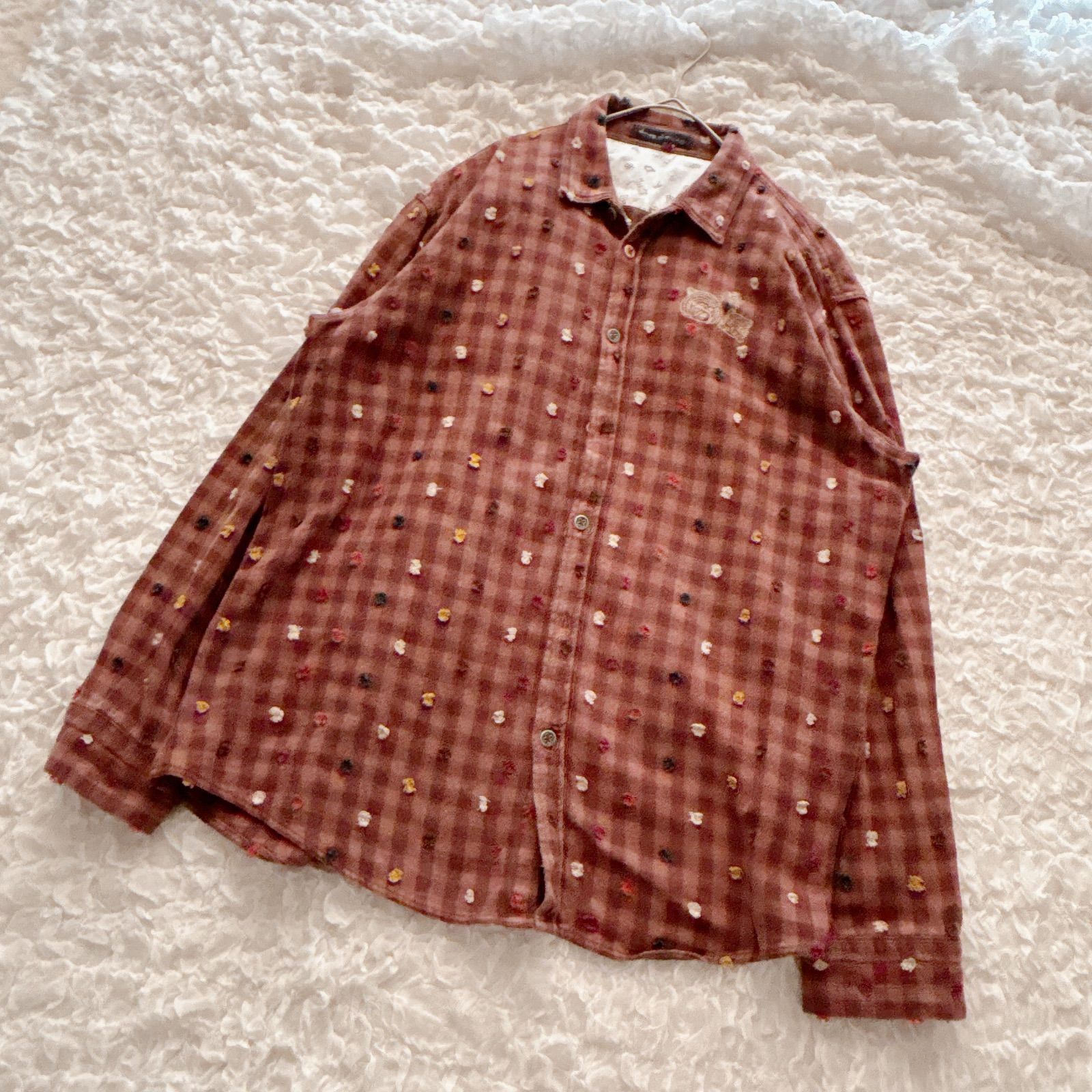 ドラッグストアーズ 刺繍 ブラウス シャツ - メルカリ