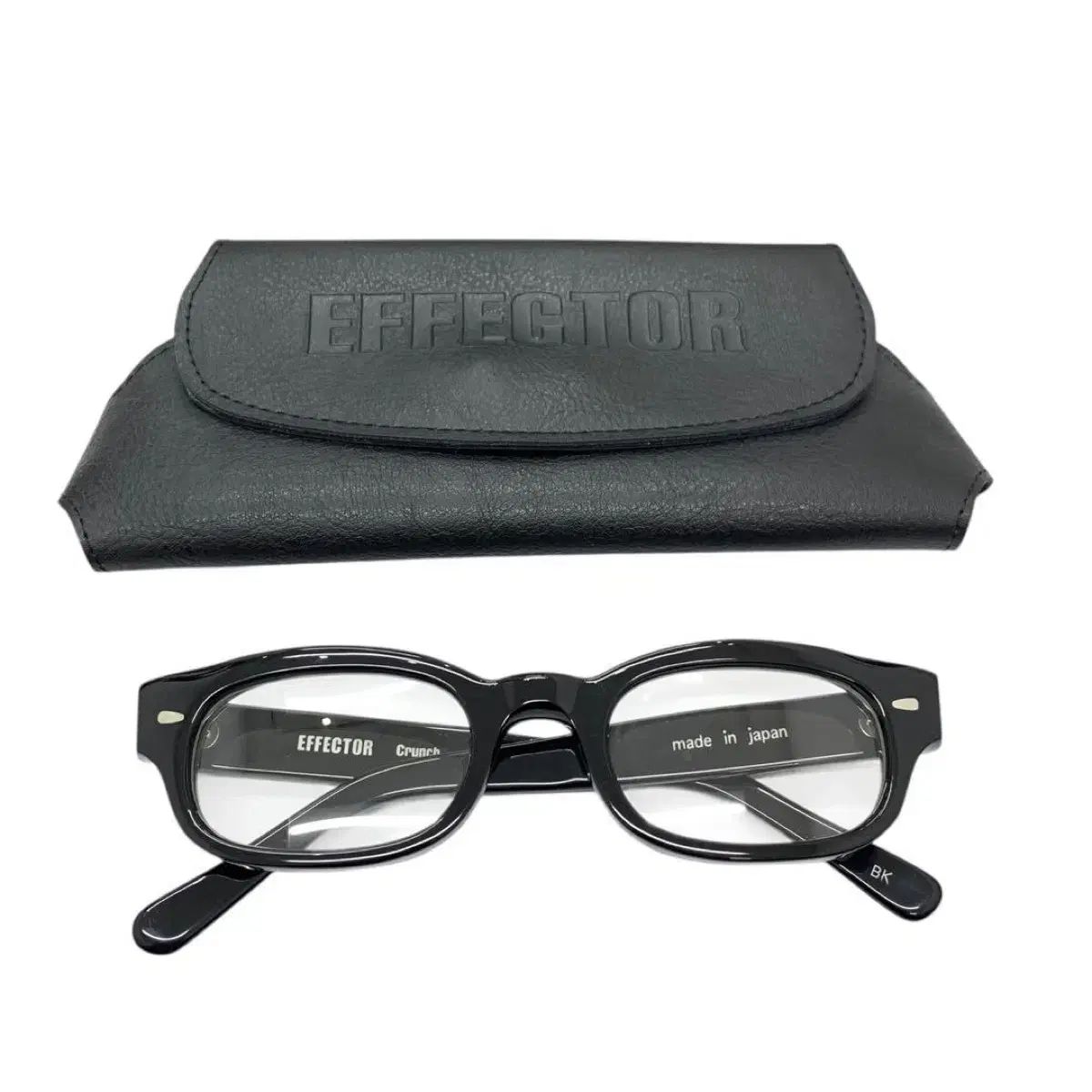 EFFECTOR エフェクター クランチ メガネ ブラック - a-