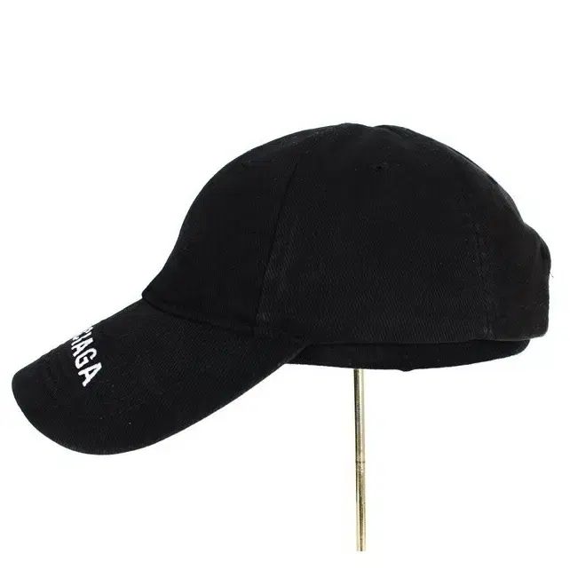 バレンシアガ 刺繍 ロゴ ベースボールキャップ ブラック L(59) - メルカリ