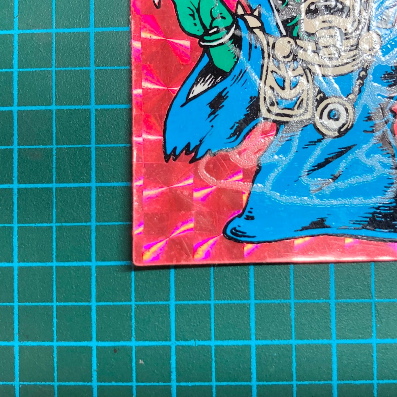 超希少】ロッテ ネクロスの要塞 赤プリズム シール 第2弾 昭和 レトロ