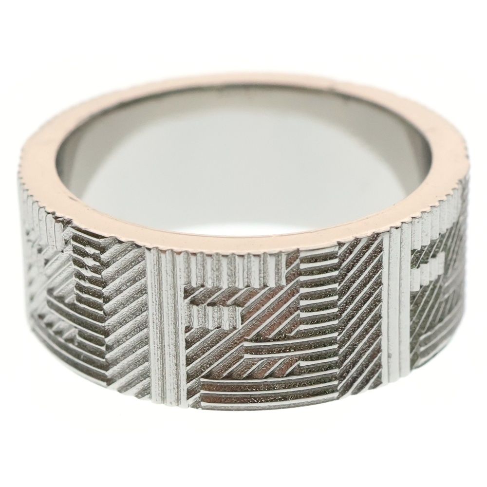 極美品】FENDI シルバー ロゴプリント ニッキーミナージュ FENDI