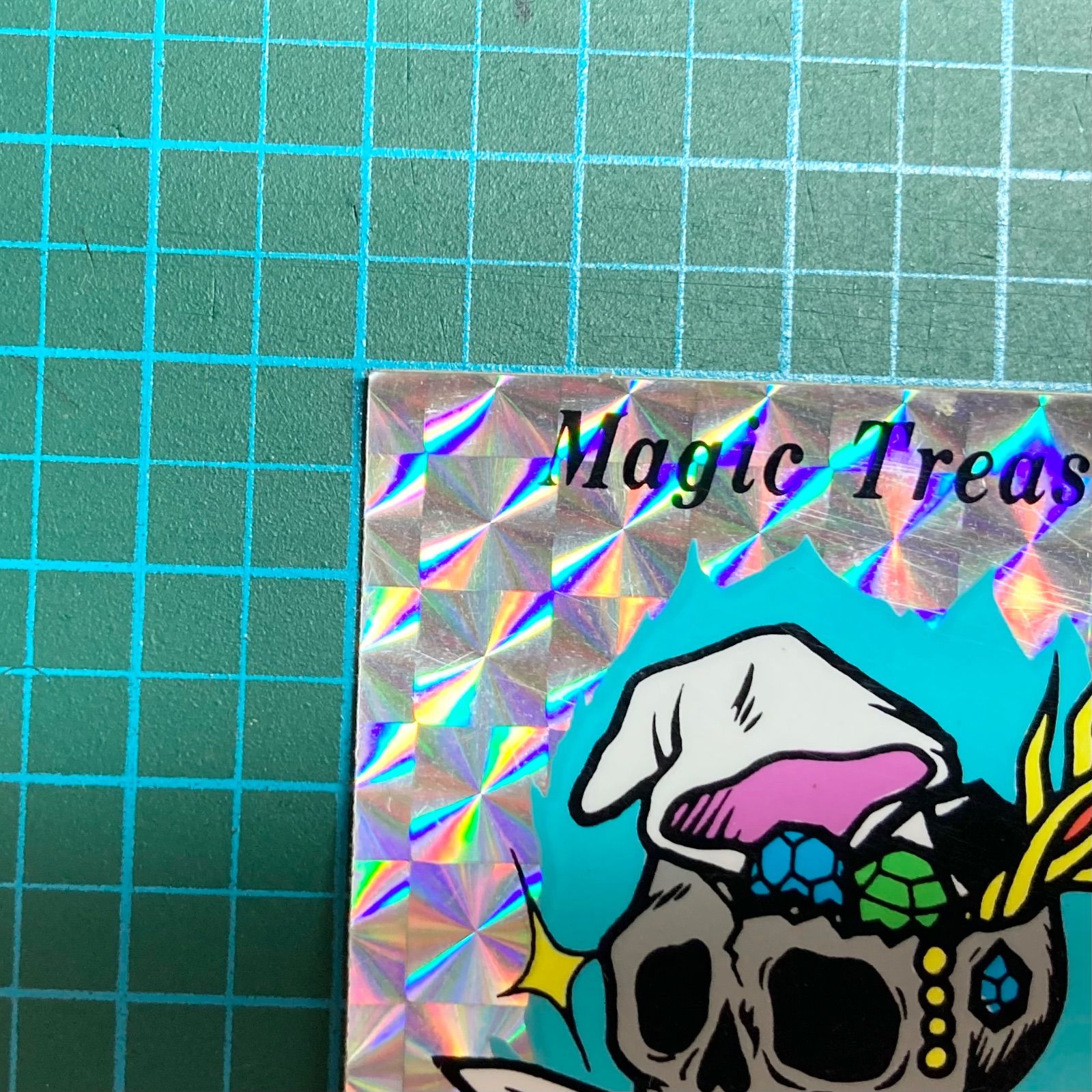 超レア・裏面エラー品】すごろくモンスター シール Magic Treasure
