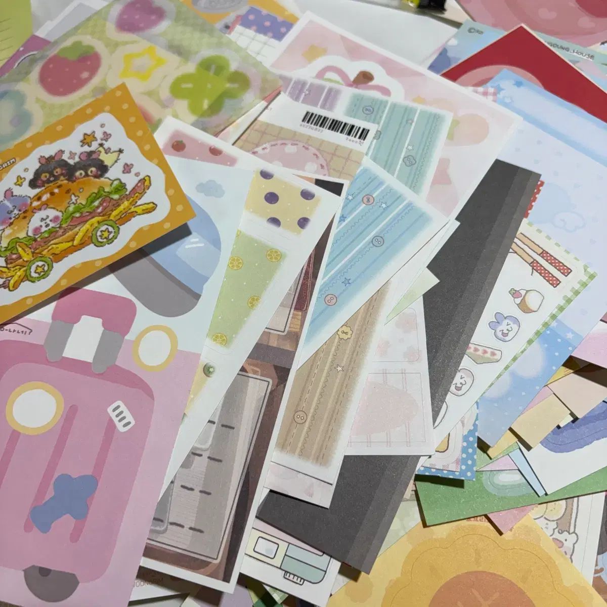 ダイアリーデコ 模造紙 ステッカー