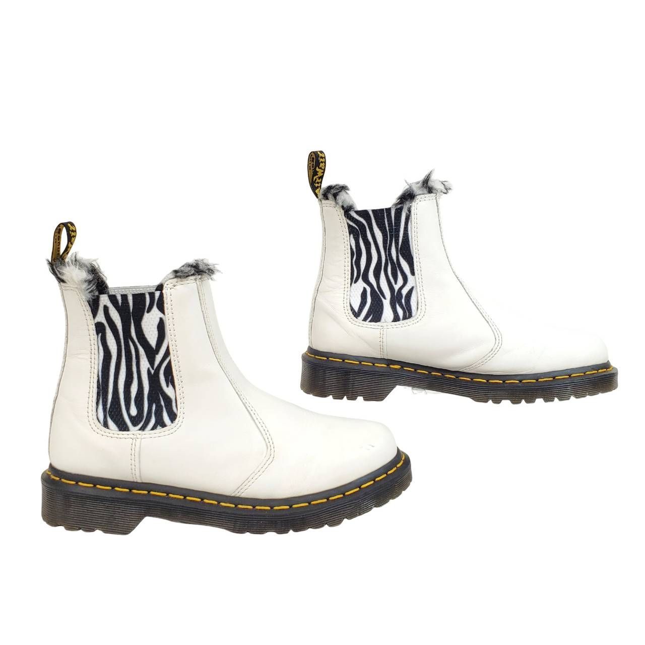 ドクターマーチン 美品 2976 LEONORE 激レア サイドゴア ゼブラ - メルカリ