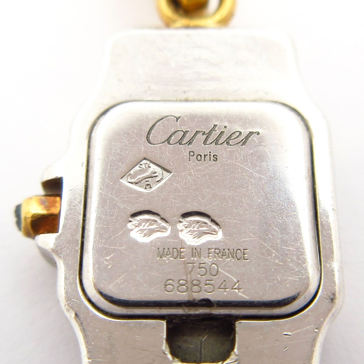 Cartier(カルティエ) ペンダントトップ チャーム K18WG×K18YG