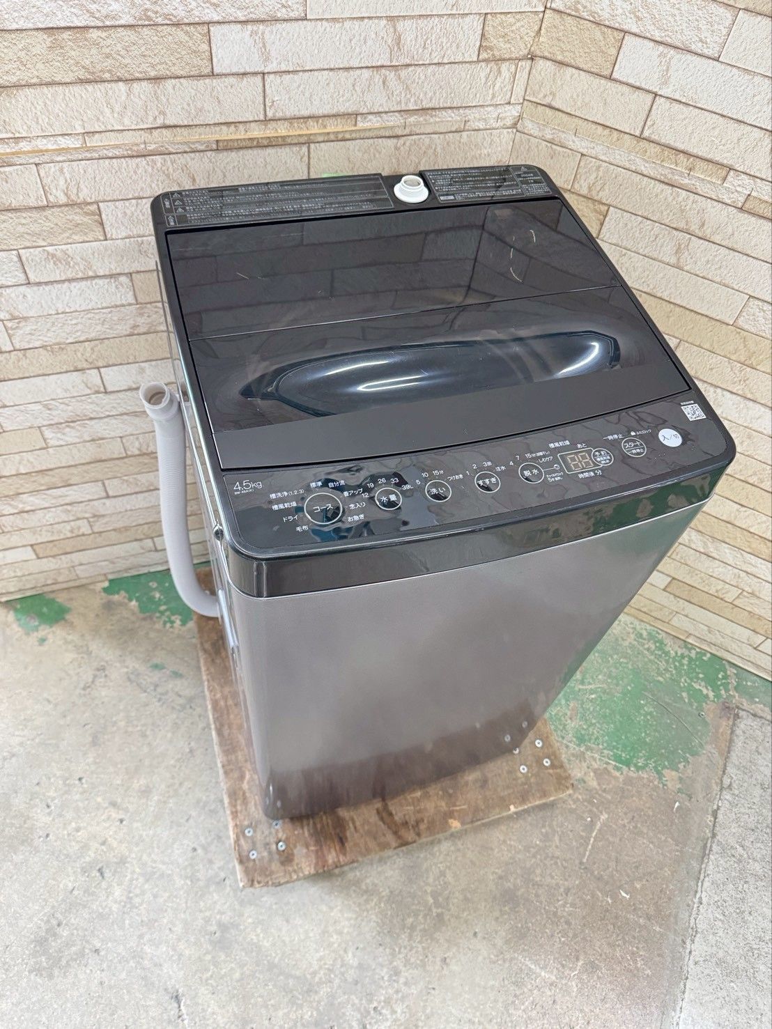 高年式 大阪 3か月保障付き 洗濯機 ハイアール 4 5 kg BW 45 A SS 214