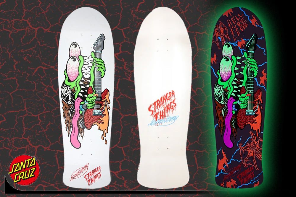SANTA CRUZ x THINGS 10 1 inch SLASHER EDDIE REVEAL