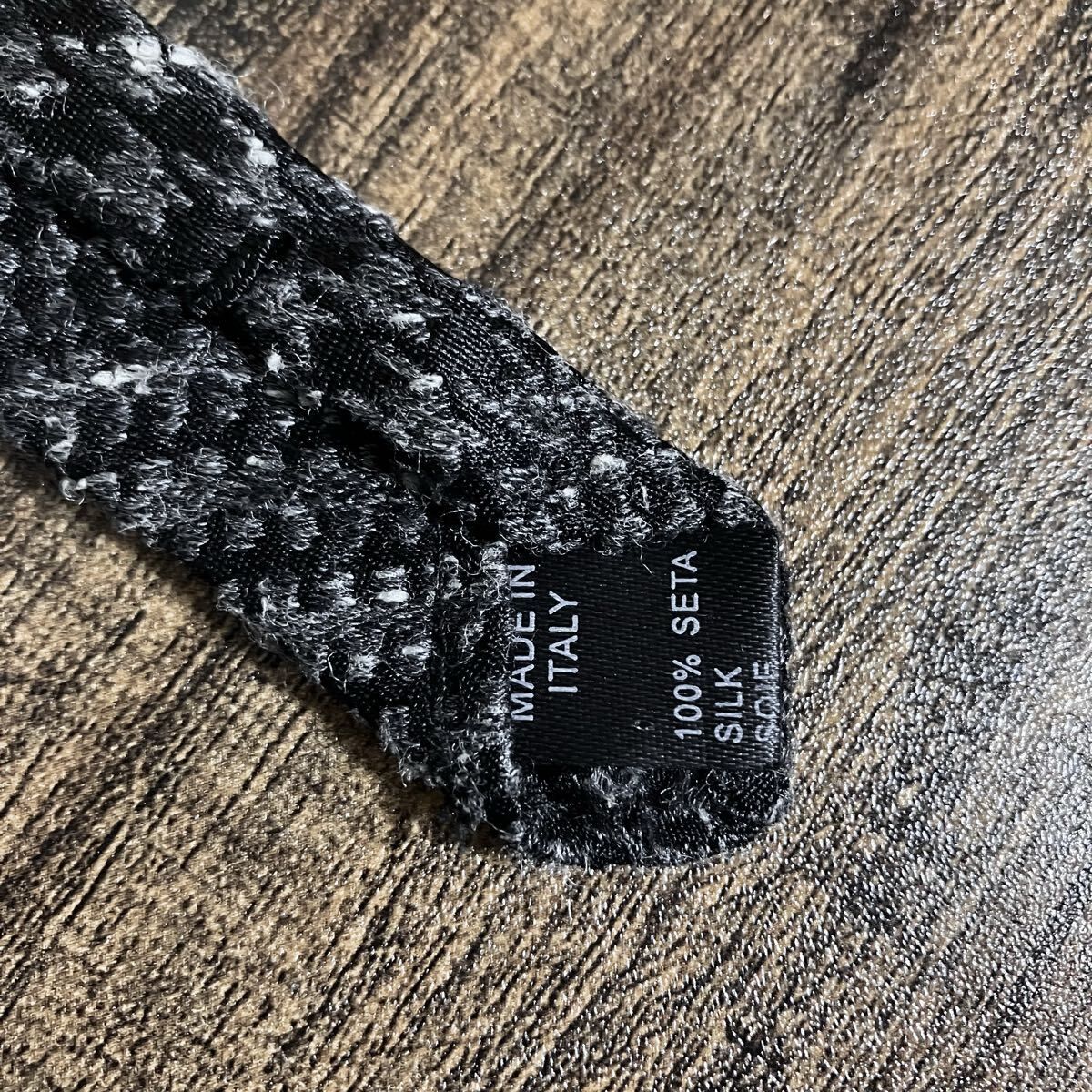 DOLCE&GABBANA ドルチェアンドガッバーナ silk knitting tie シルク
