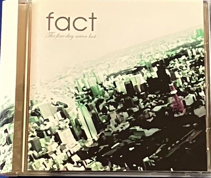FACT アルバムCD The fine day never last ファクト 帯付き - メルカリ