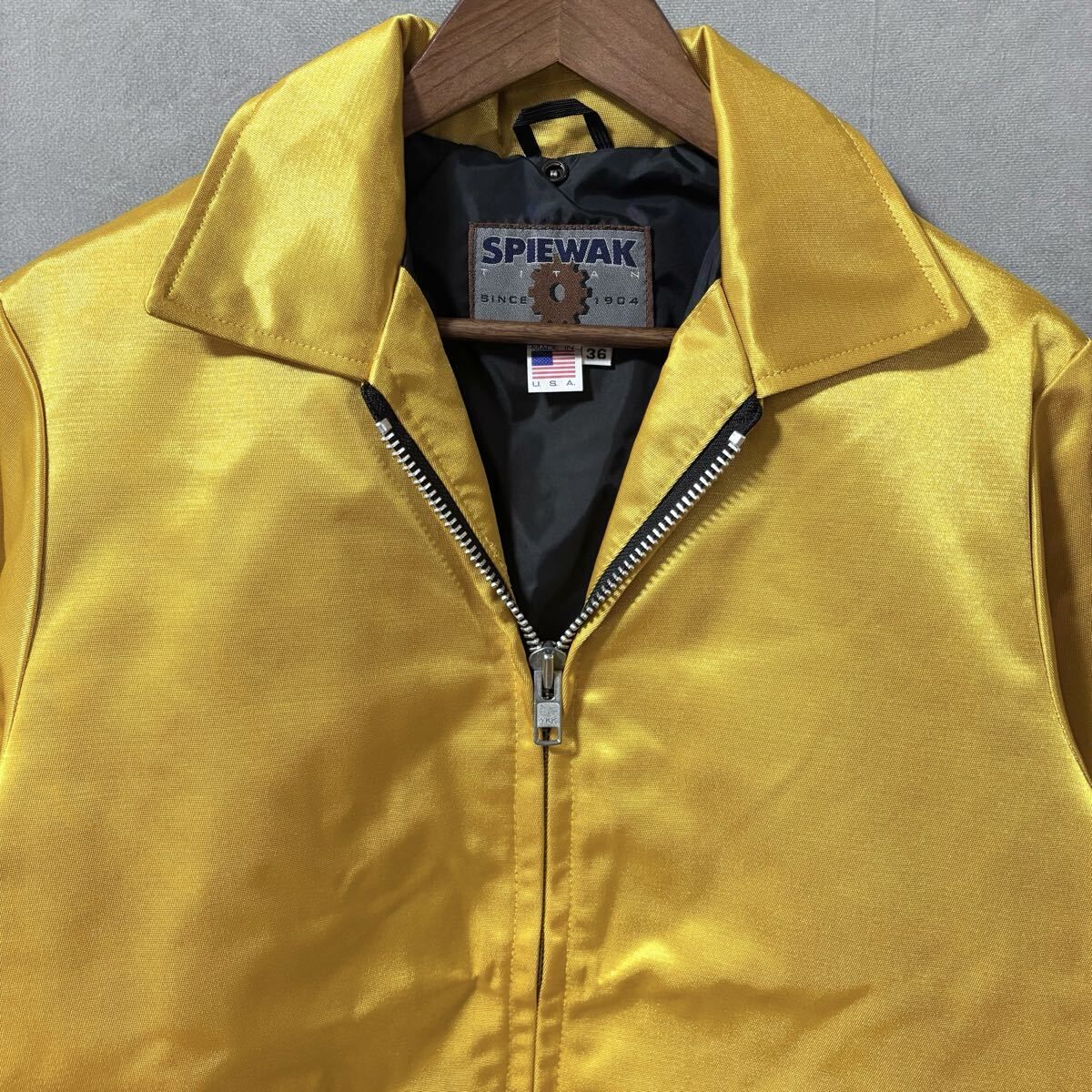 デッド　SPIEWAK 80's タイタンクロス　ナイロン ブルゾン usa SPIEWAK スピワック TITAN アメリカ製 タイタンクロス タグ付き デッド