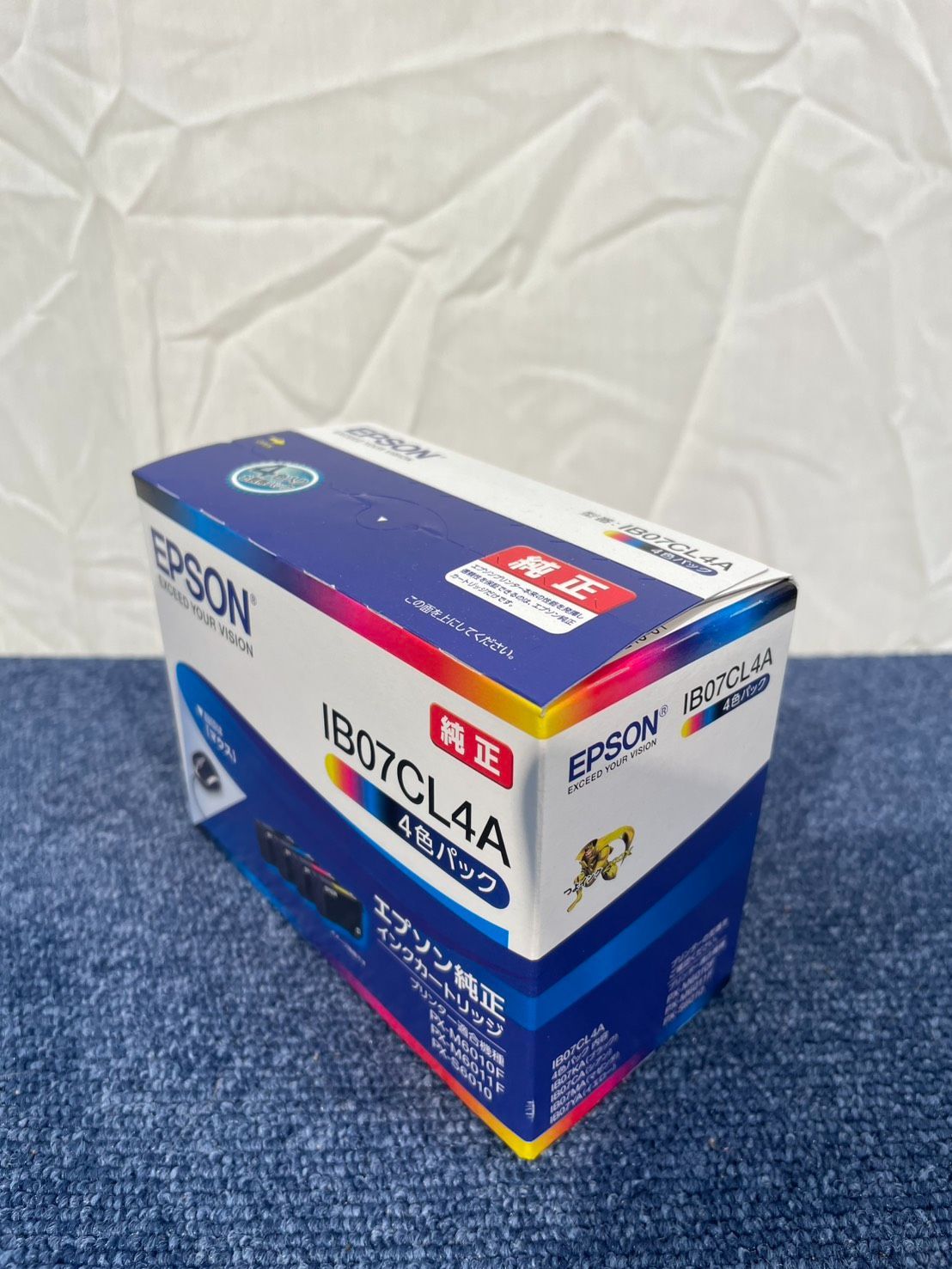 EPSON / エプソン 純正 インクカートリッジ IB07CL4A 4色セット 【496