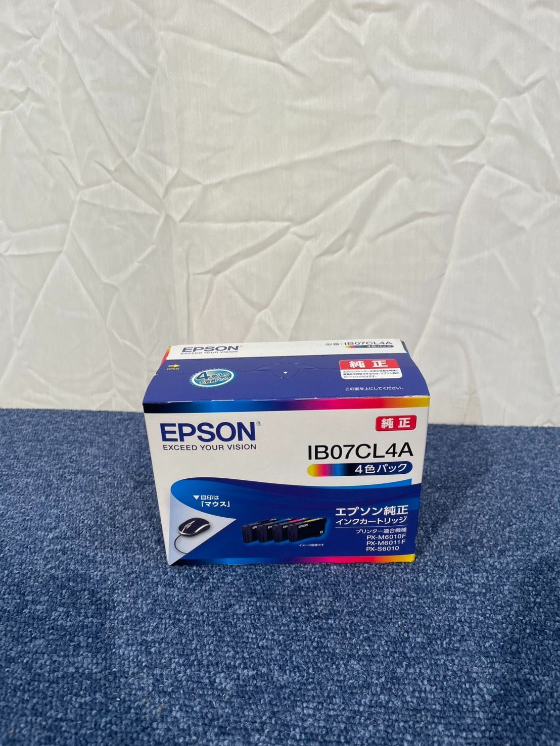 EPSON / エプソン 純正 インクカートリッジ IB07CL4A 4色セット 【496