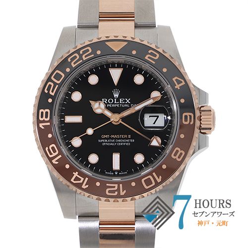 138940 ROLEX ロレックス 126711CHNR GMTマスター2 ブラック ピンク