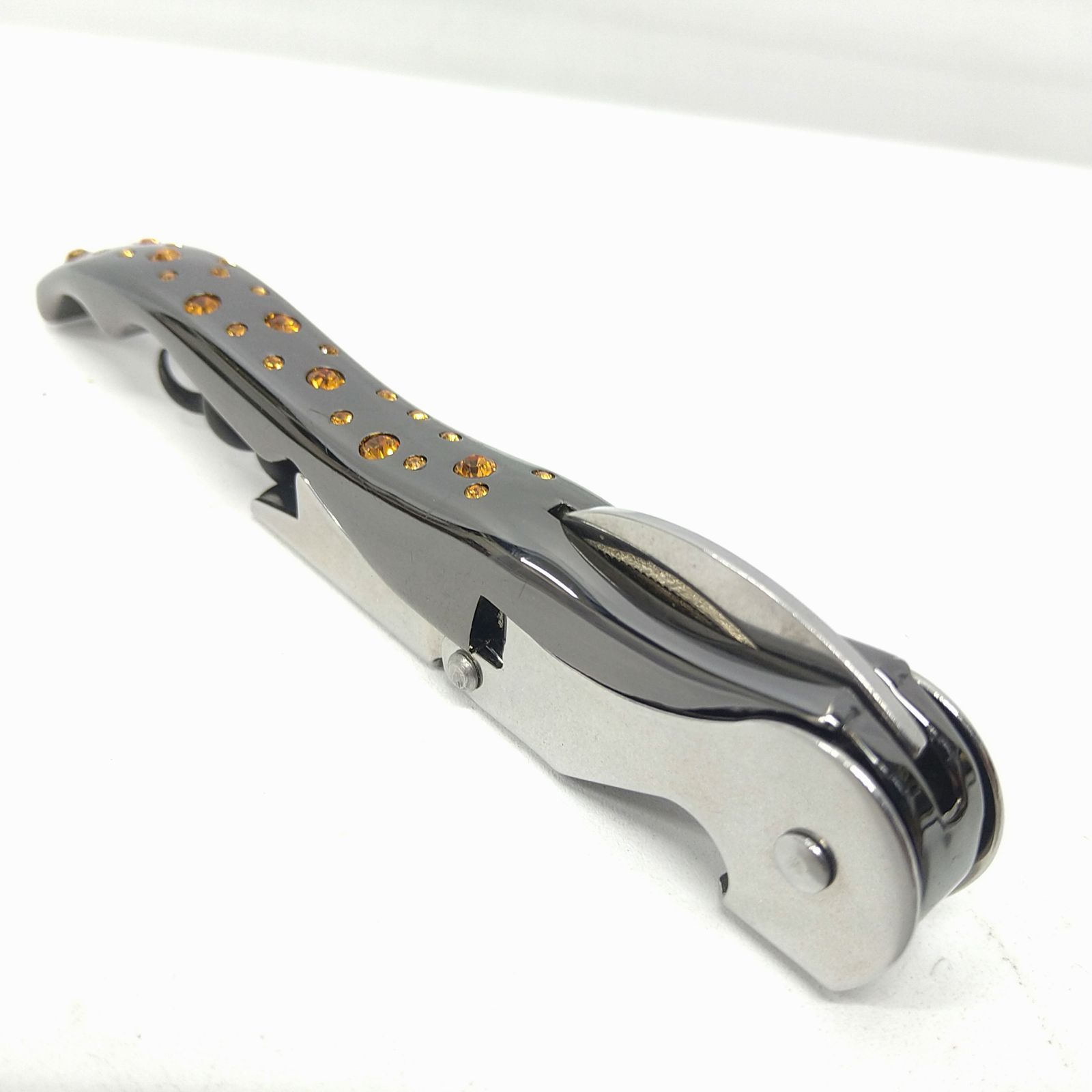 Pulltex クリスタライズド ワインオープナー　ソムリエナイフ　新品 中古／美品】Pulltex クリスタライズド スワロフスキー装飾 プルタップ