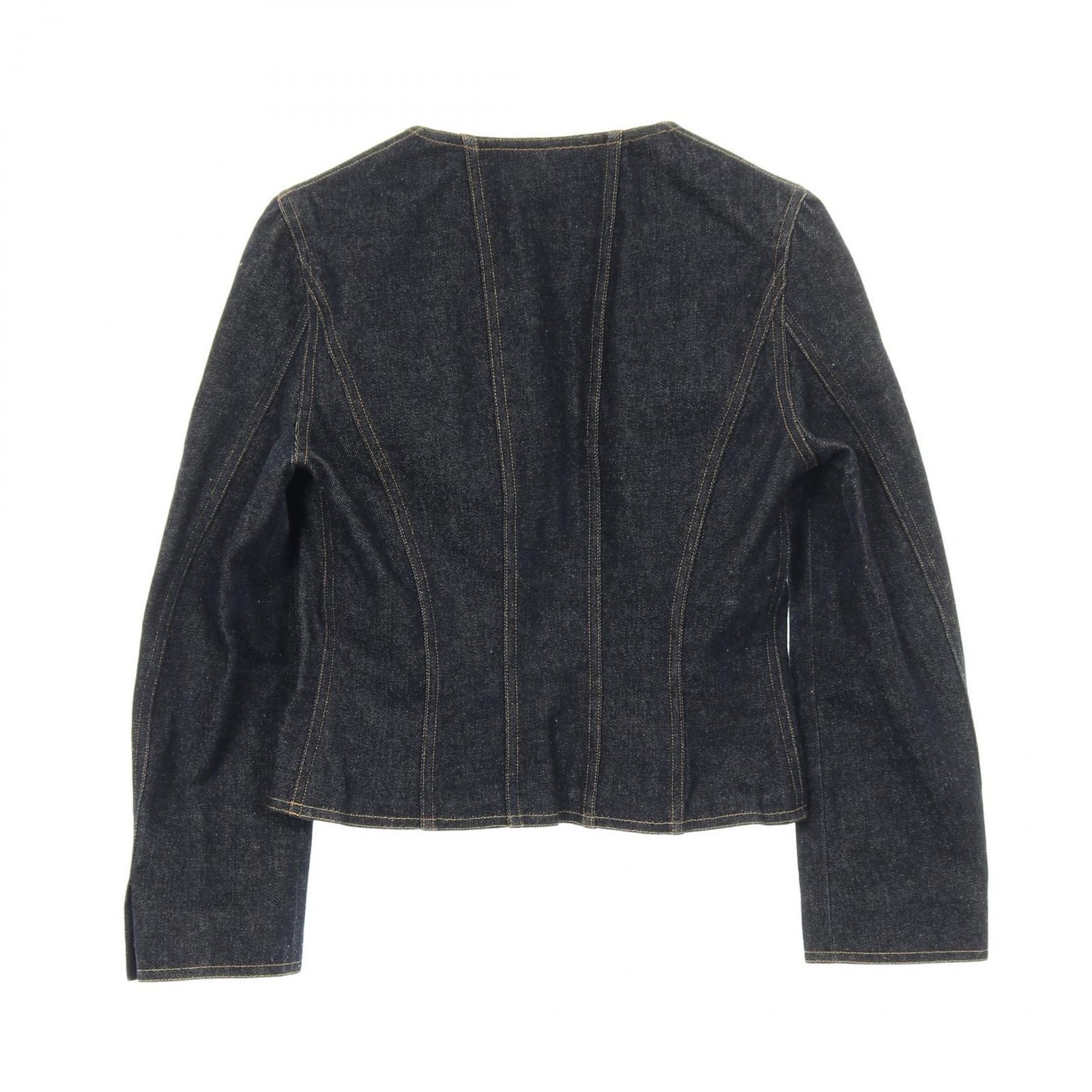 シャネル CHANEL デニムジャケット ココマークボタン P07055V04732