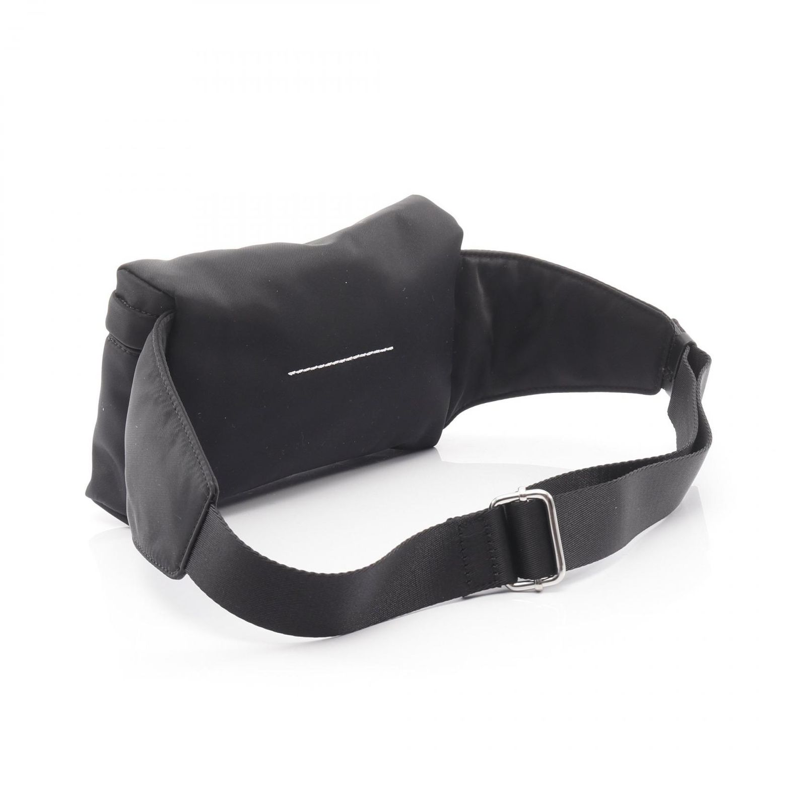 エムエムシックス MM 6 ウエストバッグ ボディバッグ NUMERIC ニューメリック ブラック ナイロン クロスボディ ベルトバッグ ユニセックス A