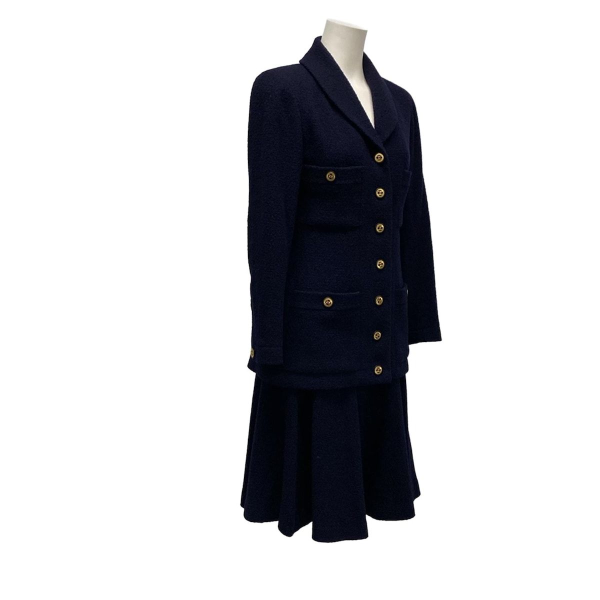 CHANEL(シャネル) スカートスーツ サイズ40 M レディース美品 20923