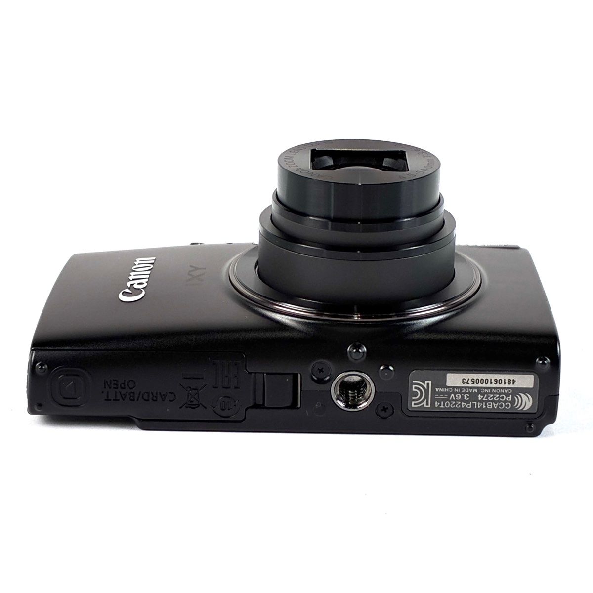 キヤノン Canon IXY 650 ブラック コンパクトデジタルカメラ 【中古