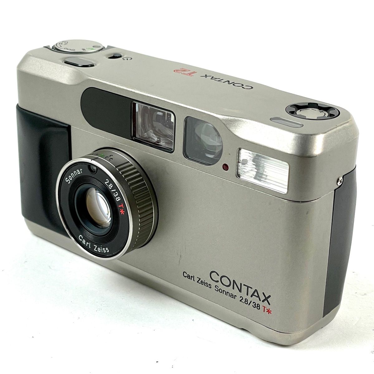 コンタックス CONTAX T2 チタンシルバー フィルム コンパクトカメラ